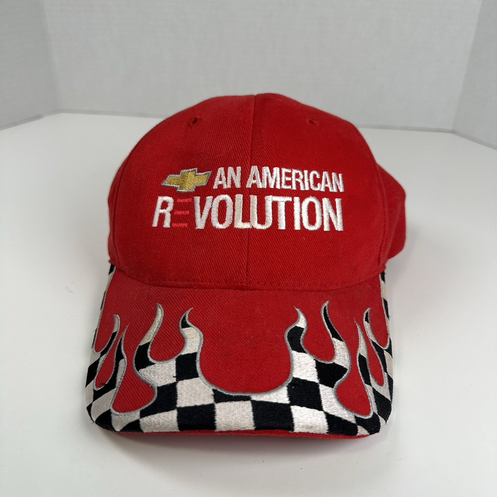 Chevy Logo An American Revolution Red Hat Truck Impala Racing Sport Matrix Gear